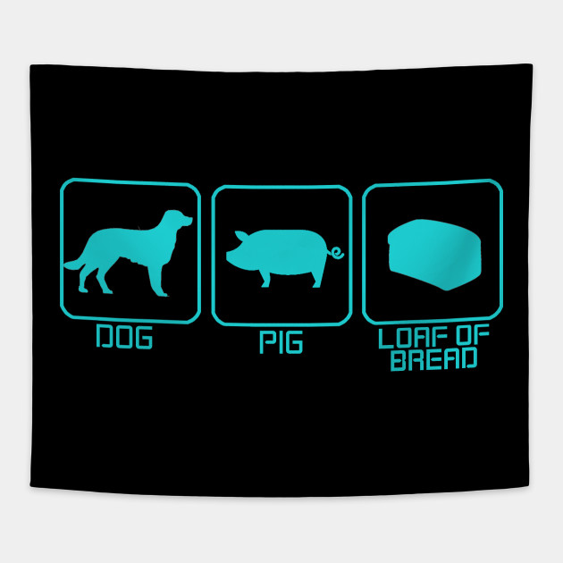 Mitchells Vs Machines Dog Pig Loaf Of Bread