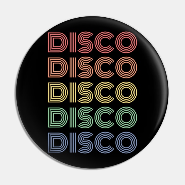 Retro Disco Pin by Analog Designs