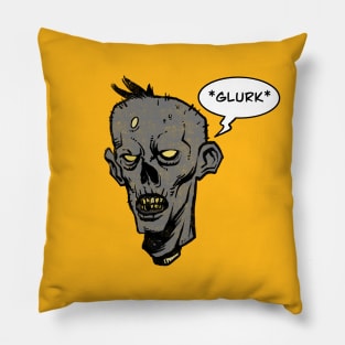 Zombie (Grey) Pillow