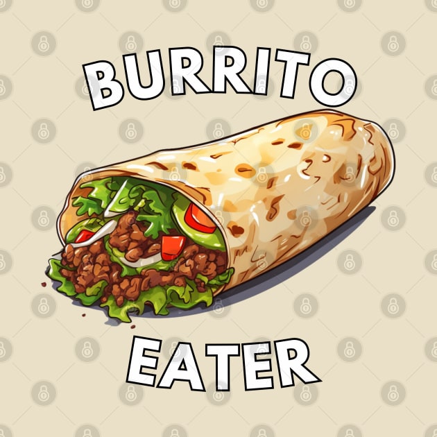 Burrito Eater by NatashaCuteShop