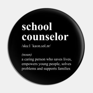 Cute School Counselor Definition School Counselor Appreciation Gifts Pin