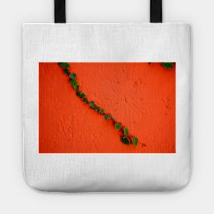 Ivy on a wall 2 Tote