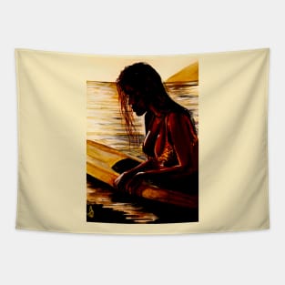 Summer sunset Tapestry