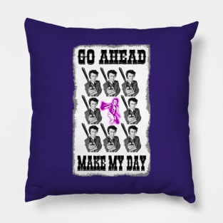 Dirty Harry - GO AHEAD, MAKE MY DAY Pillow