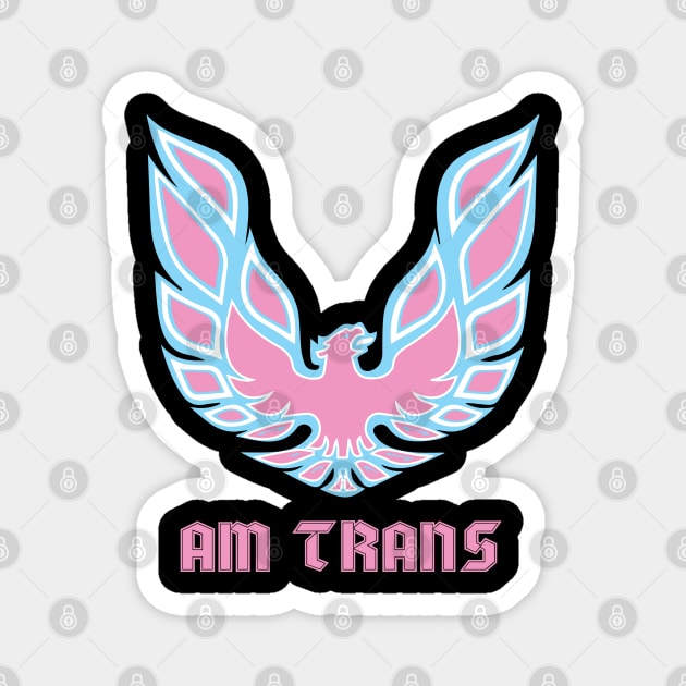 Am Trans Firebird Magnet by Michaela Vuolo Nieves