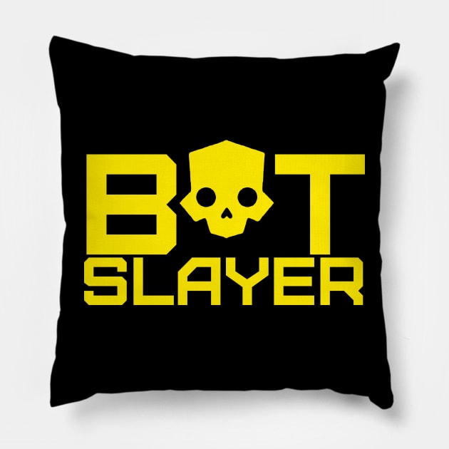 Bot Slayer Helldivers 2 Pillow by TSOL Games