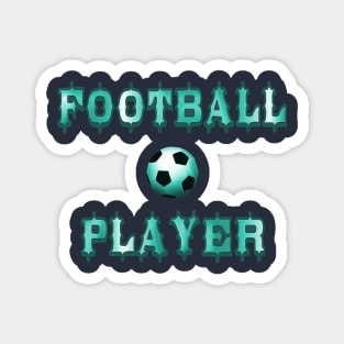 Football Player Soccer SuperStar Magnet