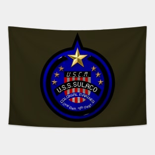 USS Sulaco 3D Tapestry