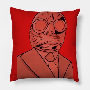 Invisible Man Portrait Pillow