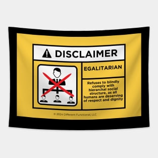 ND Disclaimer: Egalitarian Tapestry