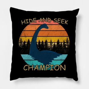 Loch Ness Monster - Hide and Seek Champion Pillow