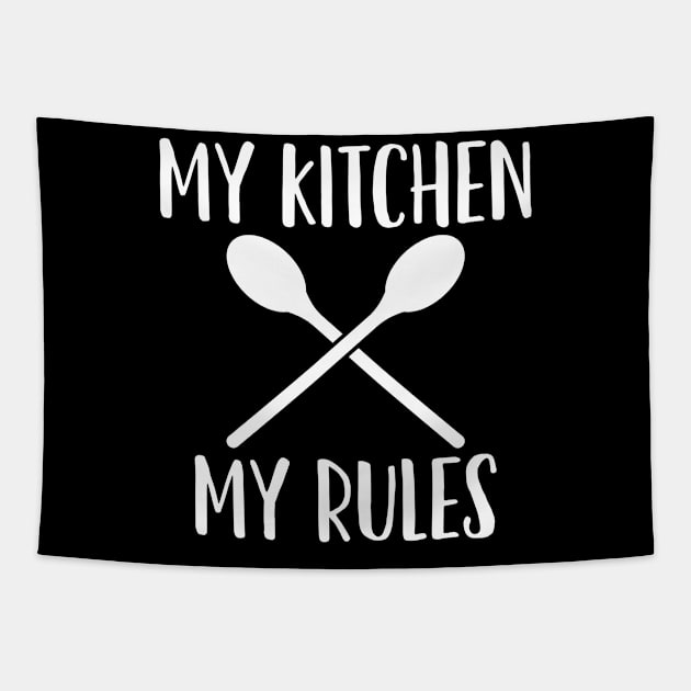 Kitchen Chef Cook Cooking Tapestry by CreativeGiftShop