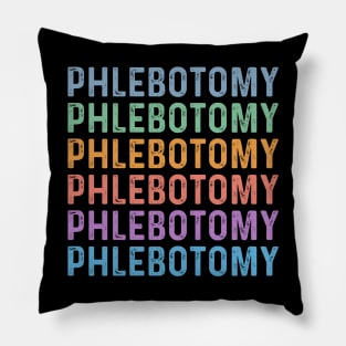 Funny phlebotomy technician assistant students phlebotomist Pillow