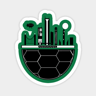 TMNT Skyline Magnet