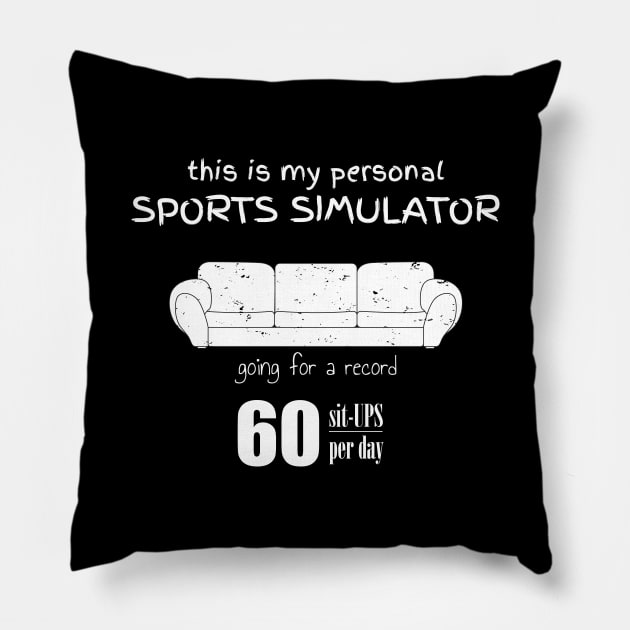 Sports Simulator Pillow by NAKLANT