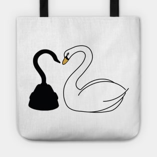 hook swan Tote