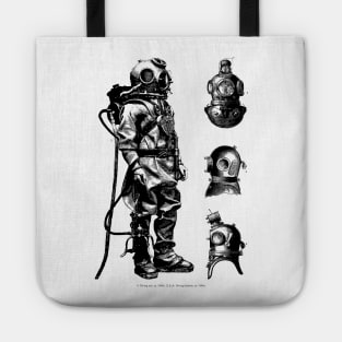 Vintage Deep Sea Diver Tote