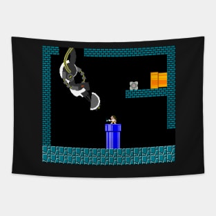 8-Bit Portal Tapestry