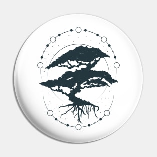 Yggdrasil Tree of the Realms - Dark Pin