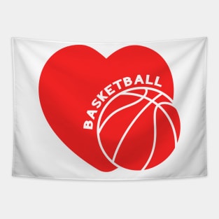 Retro Basketball Tapestry