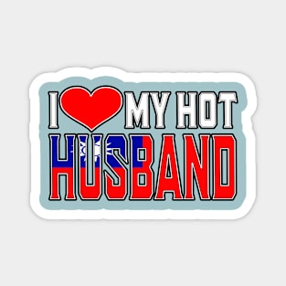 I Love My Hot Taiwan Husband Magnet