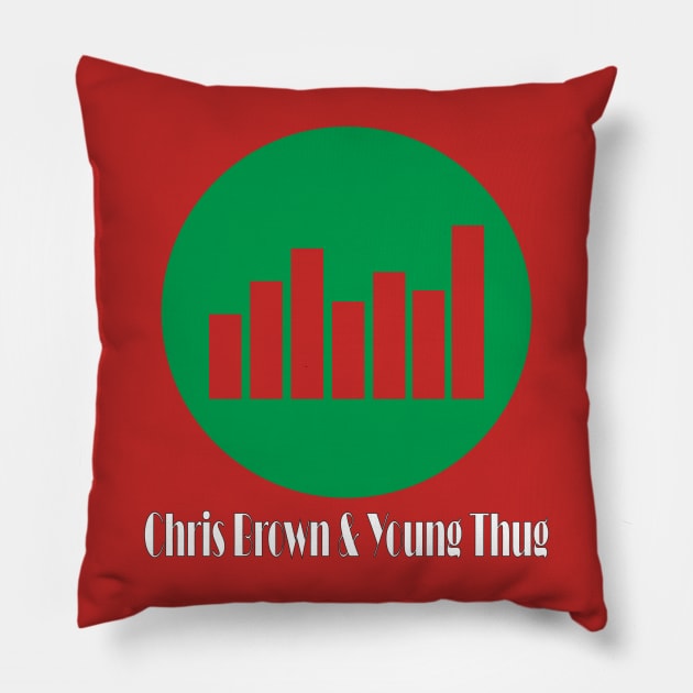 Chris Brown & Young Thug Pillow by agu13