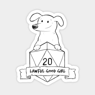 Lawful Good Girl Magnet