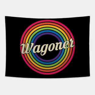 Wagoner - Retro Rainbow Style Tapestry