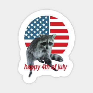 happy 4th of july Magnet