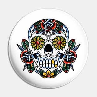 Skull // Skull Calavera Pin