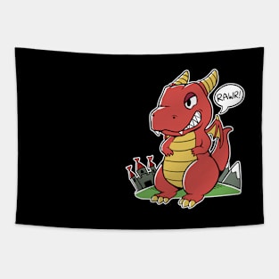 Red Dragon Tapestry