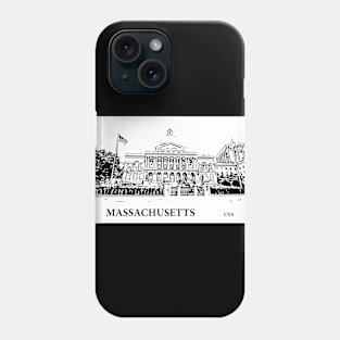 Massachusetts State USA Phone Case