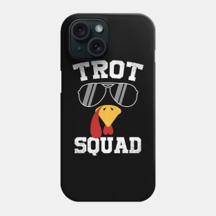 Running Turkey Sunglasses Trot Squad Thanksgiving Phone Case