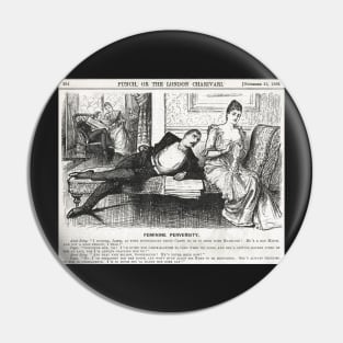 Reverse Psychology Punch Cartoon 1888 Pin