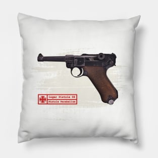 Luger P08 - German WW2 Pistol Pillow