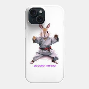 German Karate Rabbit Phone Case