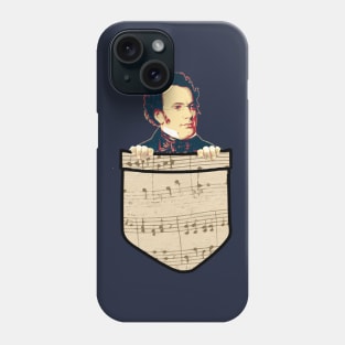 Franz Schubert In My Pocket Phone Case