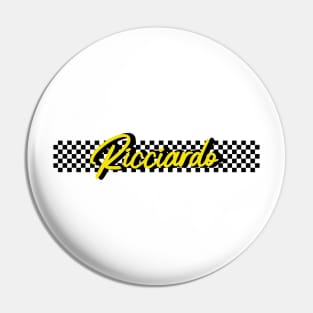 Race Flag Design 2 - Daniel Ricciardo Pin