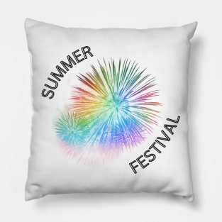 It's Summer Festival Time Pillow