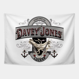 Davey Jones Locker Pirate Ship Tapestry