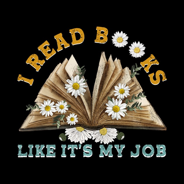 i read books like it's my job by Handsley Nguyen