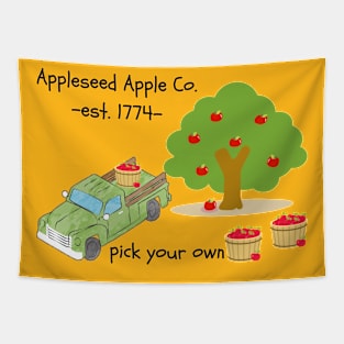 Appleseed Apple Company Fall Autumn Tapestry