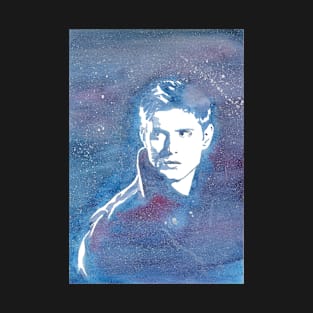 Dean Winchester Jensen Ackles Supernatural Galaxy T-Shirt