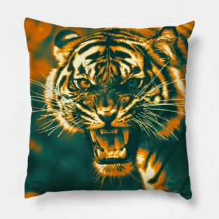 Tiger Pop art 2 Pillow