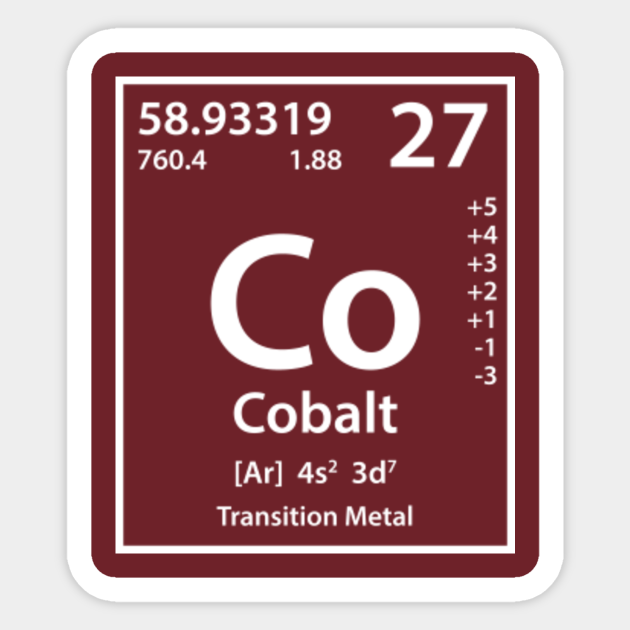 cobalt element symbol