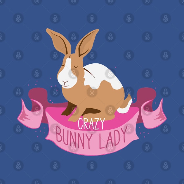 Crazy bunny lady banner by jazzydevil