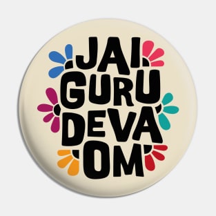 Jai Guru Deva Om 2 Pin