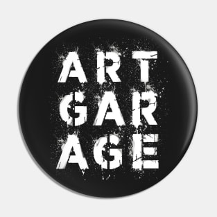 Street Art Garage Splash Graffiti Pin