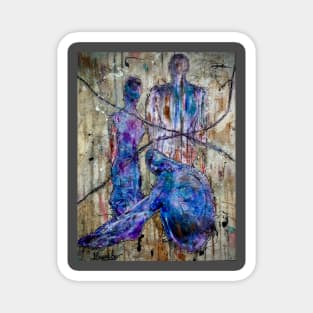 ,Abstract Figurative Artwork for Tee-Shirts, Wall Art, and other accessories Magnet