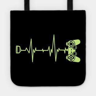 Gamer Heartbeat Tote